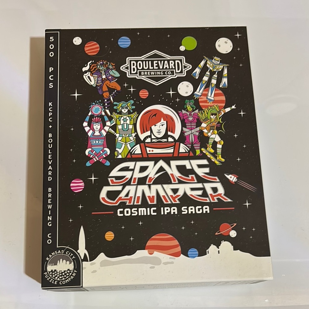 Space Camper Cosmic IPA Saga Game - Black